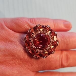 Zultanite Cluster Ring Size 9